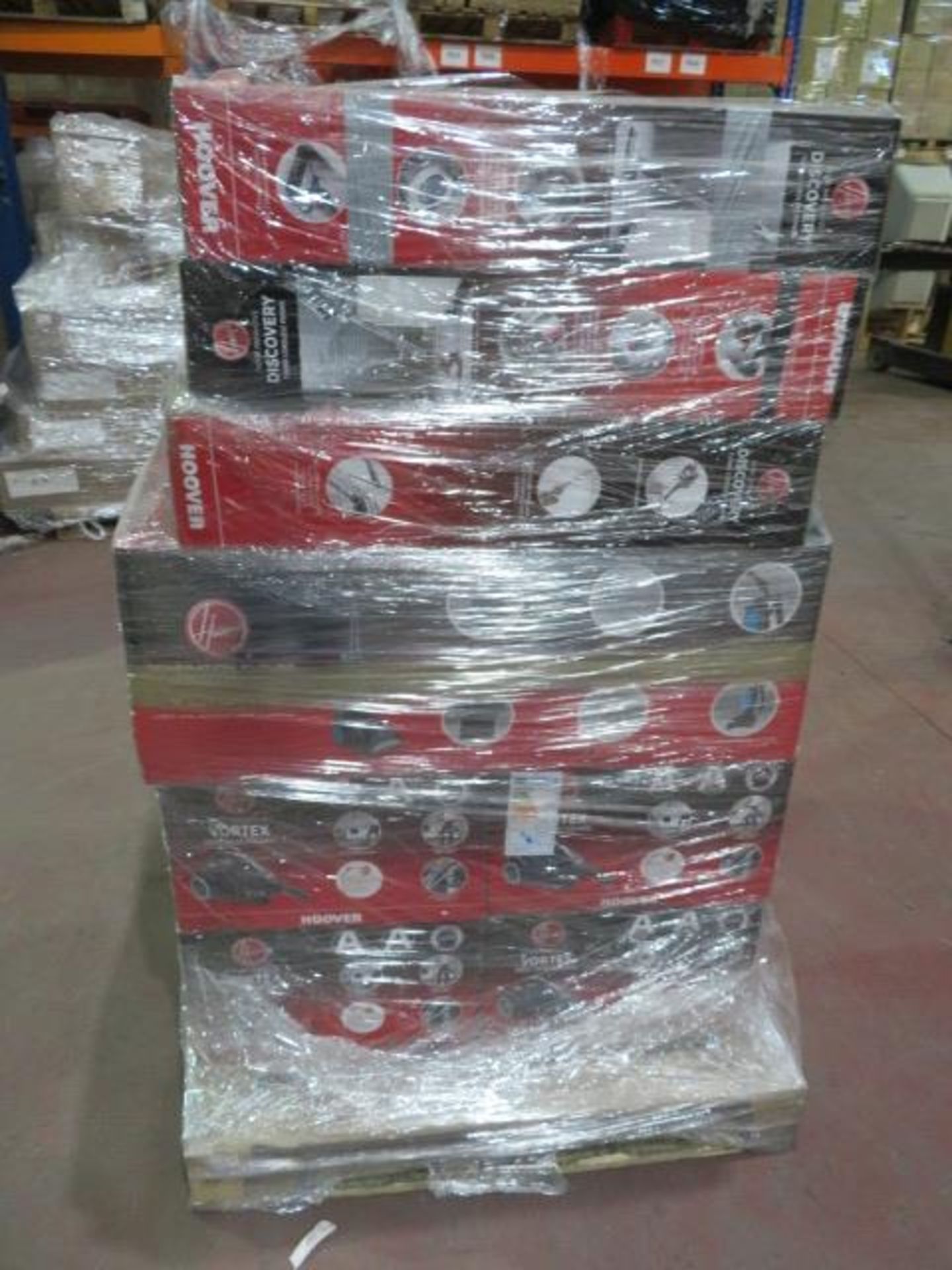 (H5) 1 Pallet of Raw Customer Returns - Category - Small Domestic - 24 x Various 'Hoover' Vacuu...