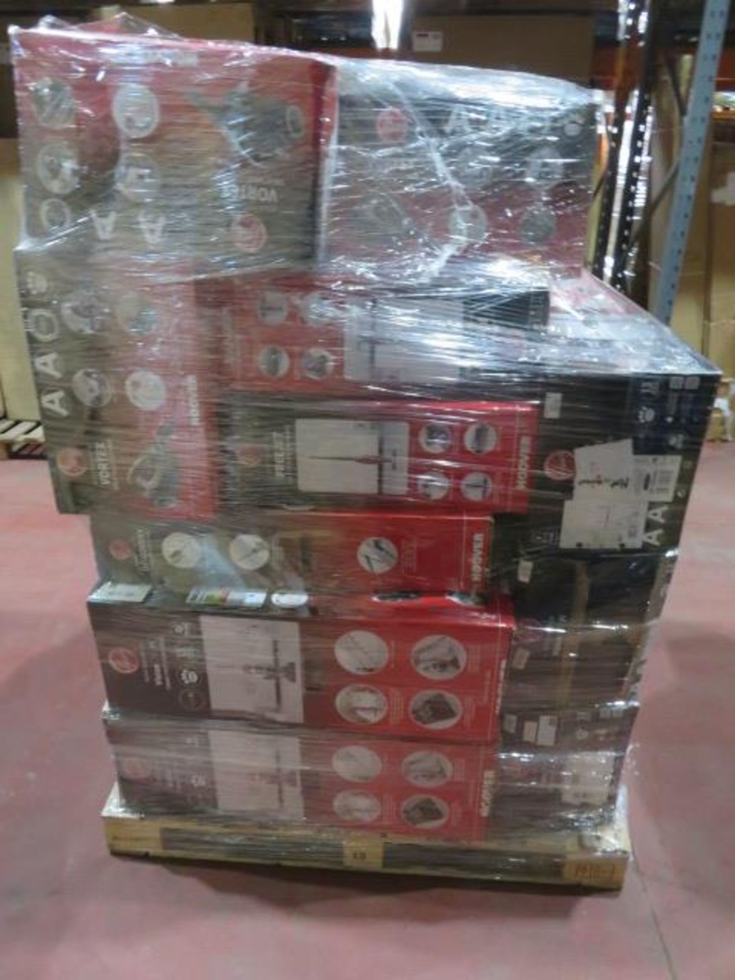 (H9) 1 Pallet of Raw Customer Returns - Category -Small Domestic - 23 x Various 'Hoover' Vacuum...