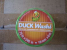 501 packs of - Shurtec Duck Original craft tape - new and sealed 1.9cm x 6m long - 500 packs of 6