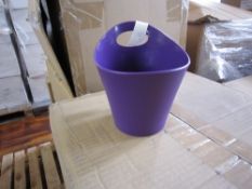 500pcs - Brand new German Design Led Koizoi Planter / Pot planter in purple -