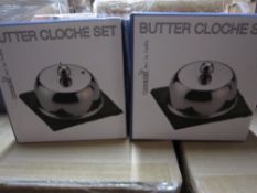 100pcs Commichef butter cloche set - brand new and sealed in original packaging