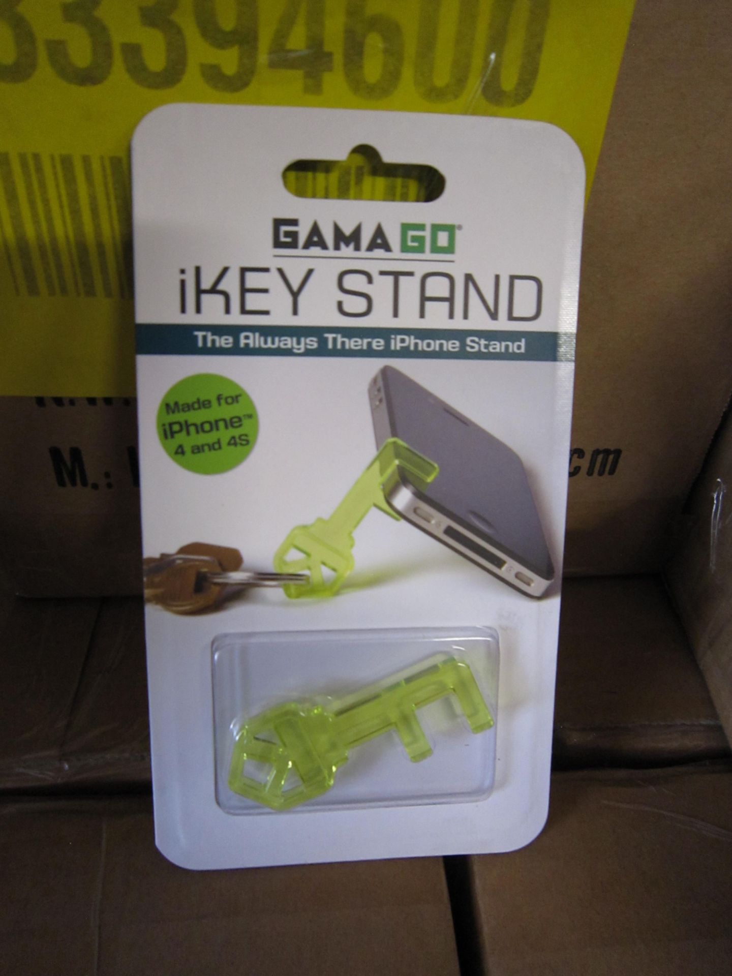 500 pcs - Gama Key Stand - Brand new sealed novelty Key stand for phones , mobiles and gadgets - ori