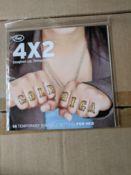 Appx 500pcs - Fred Gold Digga sticker decals - brand new and sealed original RRP £2.99 a pack - app