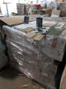 1. x Pallet containing 432 tins of Glamour varnish in gloss - New and sealed - 72 cartons 6pcs per c