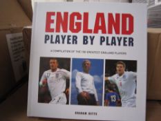 500pcs Brand new and unread England player by player book- possible future collectors item - 500pcs