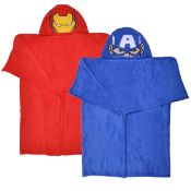 50pcs - Brand new Marvel Avengers Cuddle blanket - 2 x designs even split Captain America and Iron M
