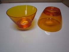 500pcs - Brand new - Mepra orange small bowls ideal for tapas 500pcs in lot