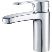 (Y11) Lecci 1 lever Chrome-plated Contemporary Basin Mono mixer Tap