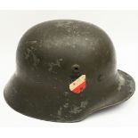 German WWII Military Helmet Appears WWII Transitional