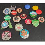 Vintage Collectable badges 18 in Total Including Butlins