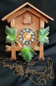 Vintage Cuckoo Wall Clock A/F