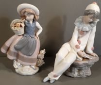 Vintage Pair Lladro & Nao Figures