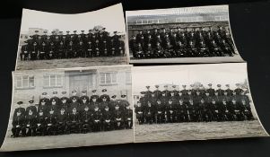 Vintage 4 x Police Photographs Ryton on Dunsmore Classes 1940's