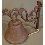 Antiques Cast Iron Hanging Door Bell