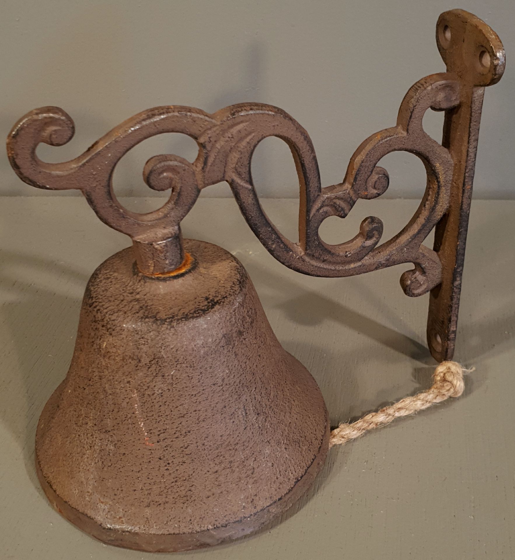 Antiques Cast Iron Hanging Door Bell