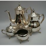 Vintage Silver Plated Tea & Coffee Set