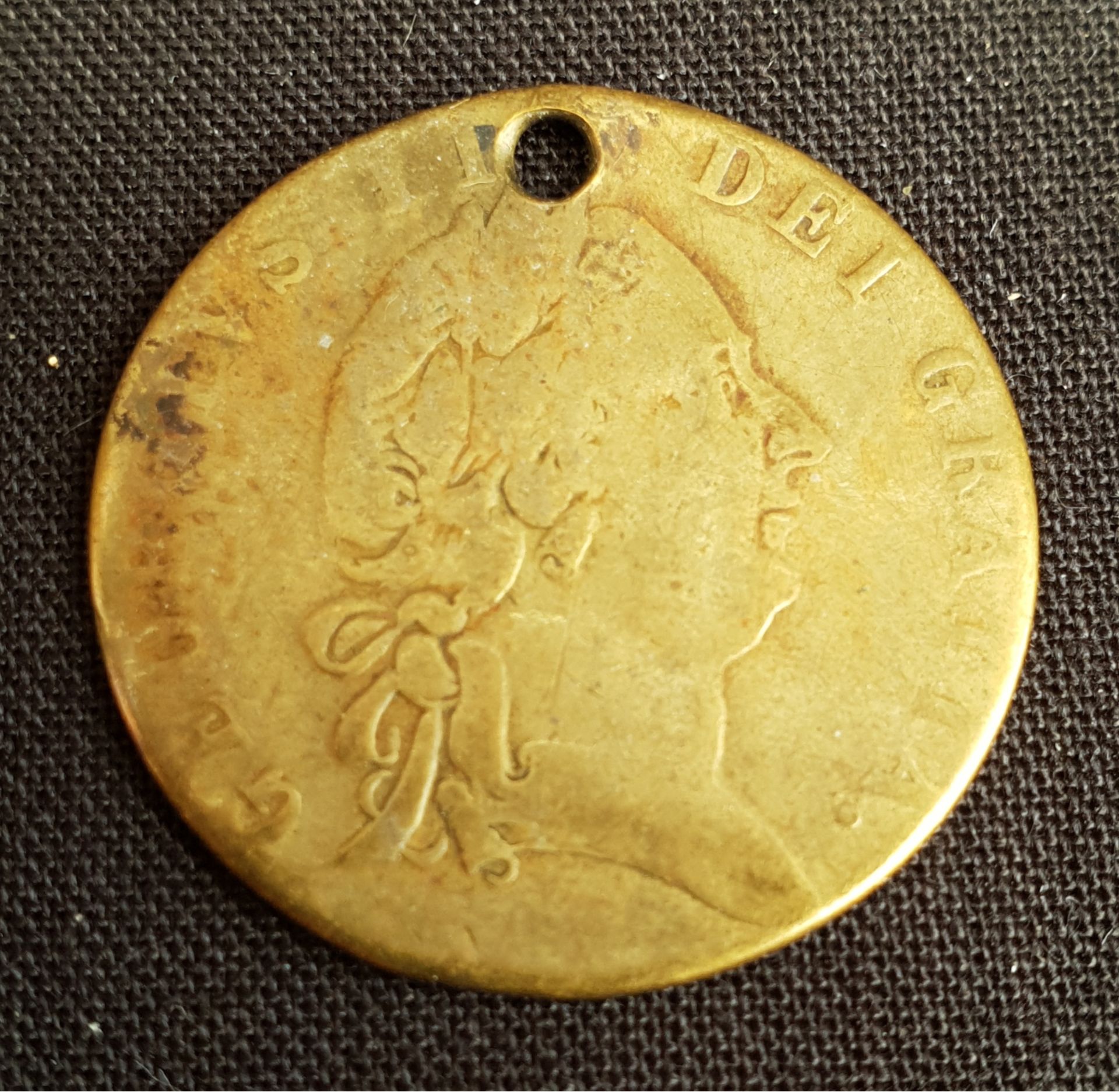 Antique George III Gaming Token c1790