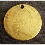 Antique George III Gaming Token c1790