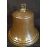 Antique Victorian Hanging Bell 6.5 inches Diameter