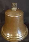 Antique Victorian Hanging Bell 6.5 inches Diameter