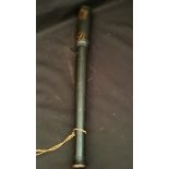 Antique Early Victorian Police Staff Truncheon Welsh Origin