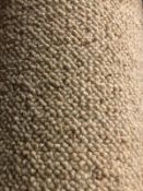 100% Wool Corsa 650 Natural 6.6M X 4M (21Ft 6In X 13Ft ) Looppile Hessian Back