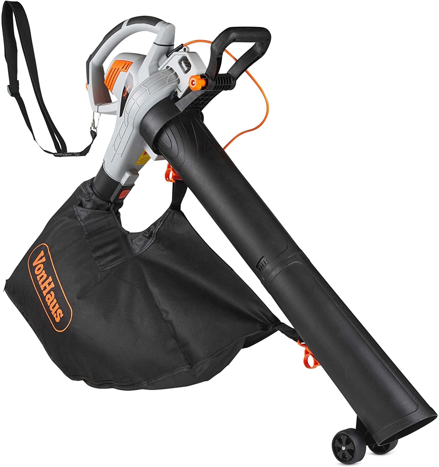 (GE57) 3 in 1 Leaf Blower - 3000W Garden Vacuum & Mulcher - Large 45 Litre Collection Bag – 1...