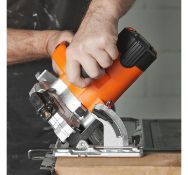 (VL40) 1500W Circular Saw Built-in laser guide lets you cut hardwood, softwood, plywood and...