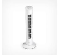 (VL19) Portable 31" Tower Fan Portable fan with 3 speed settings and timer function Includes...