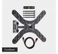 (WK28) 20-50 inch Full Bundle Cantilever TV bracket Please confirm your TV’s VESA Mounting D...