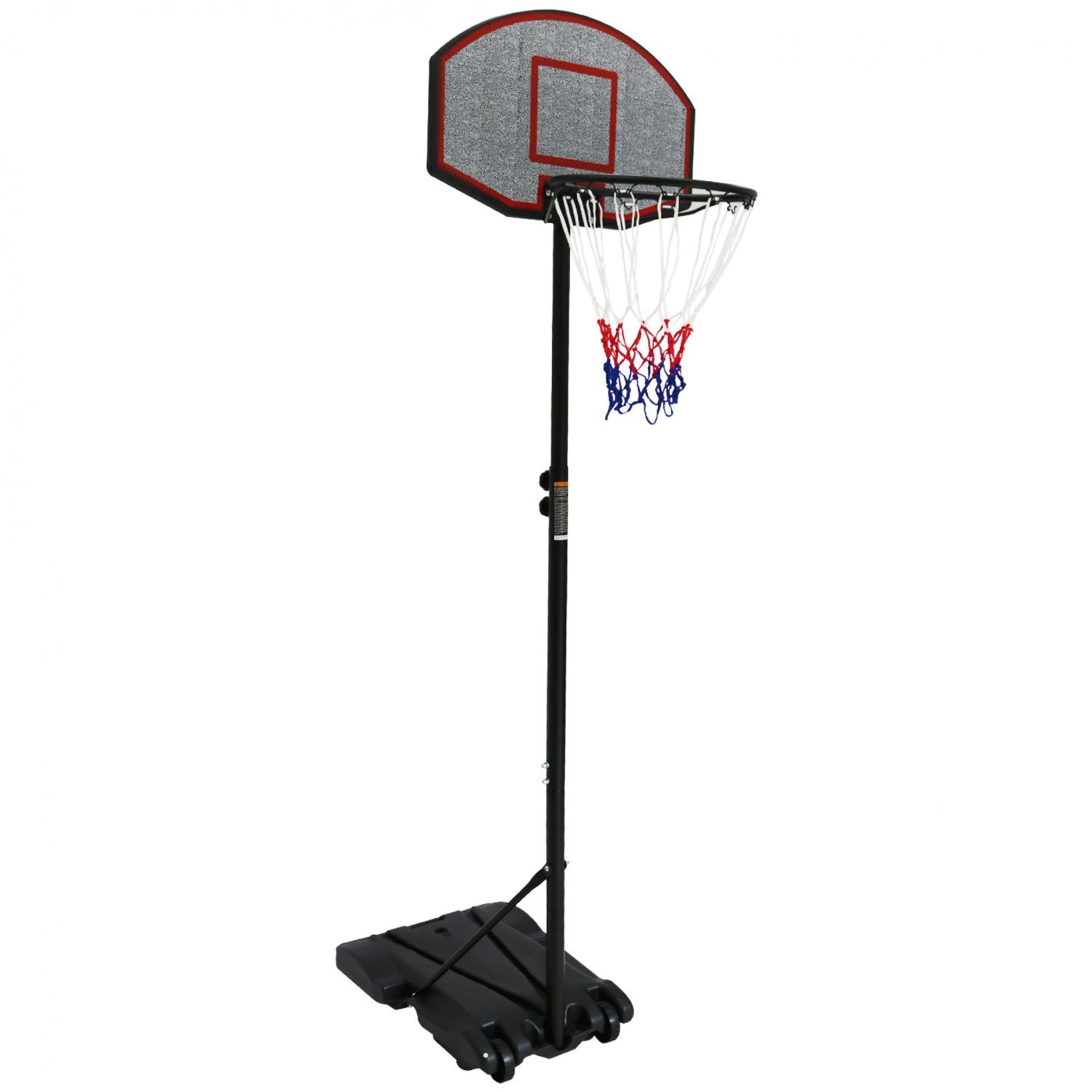 (D1) Professional Kids Adjustable Portable Basketball Net 1.7m - 2.1m Height Adjustable 1.7m t...