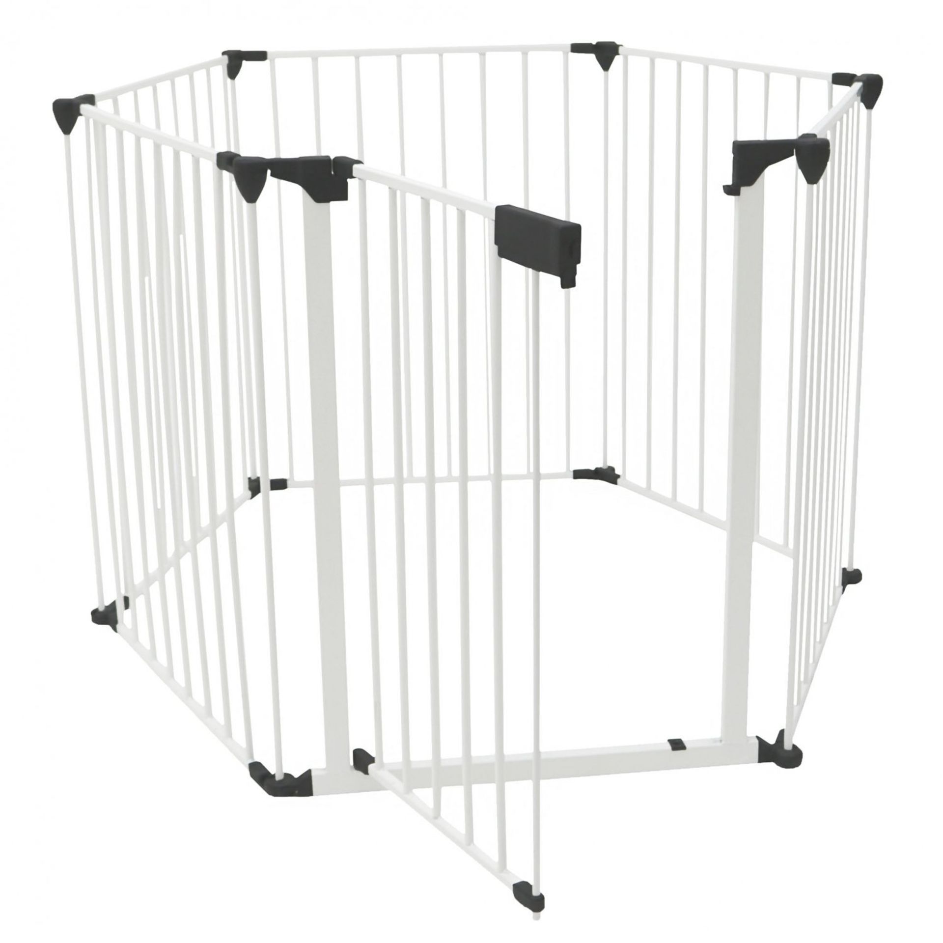 (LF67) 3-in-1 Folding Baby Playpen Gate Fire Guard Wall Mounted The 3-in-1 playpen is extr... - Image 2 of 2