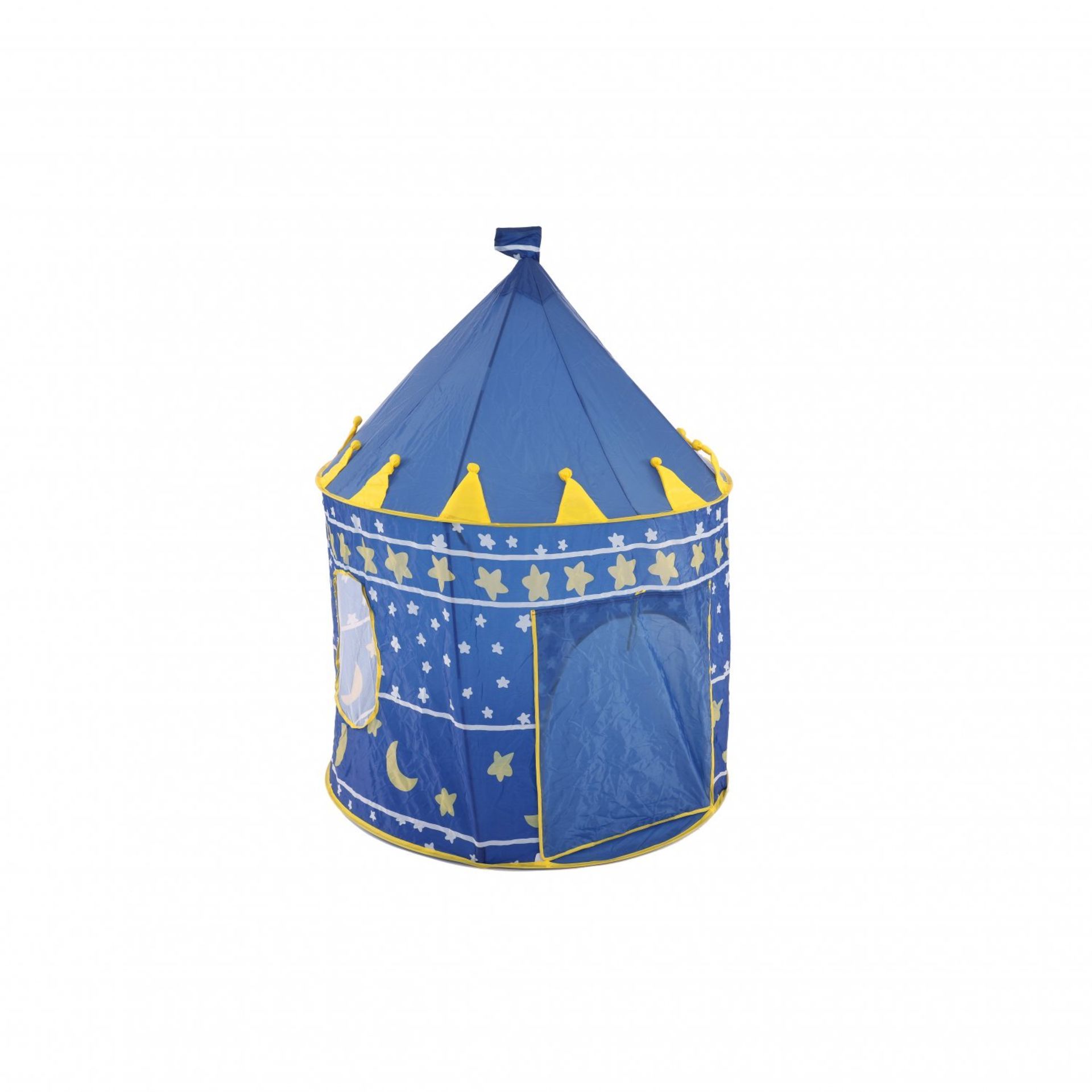 (LF85) Prince Princess Blue Indoor Outdoor Garden Beach Toy Play House Tent Your children wi... - Image 2 of 2