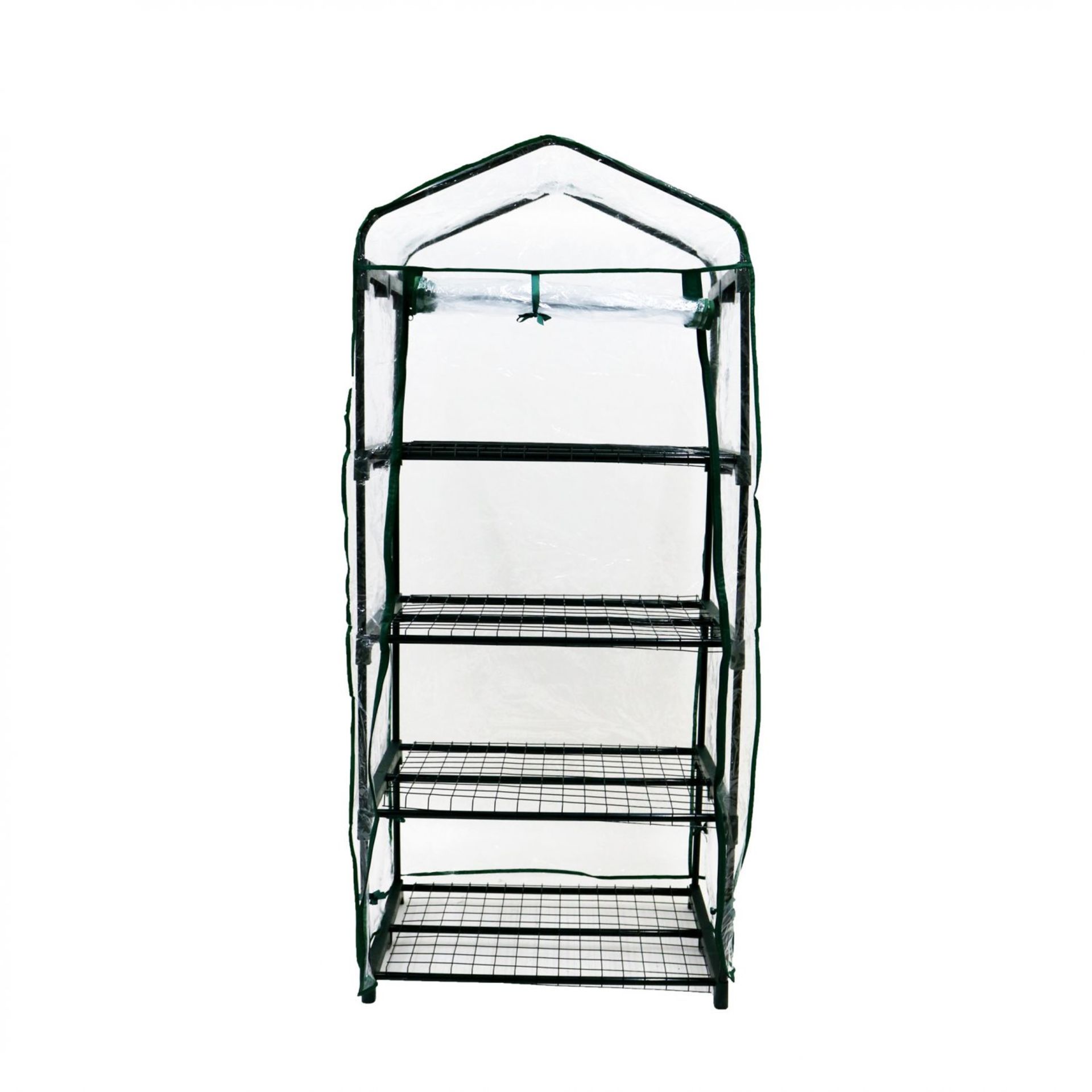 (RL38) 4-Tier Mini Greenhouse Our 4-tier Grow House provides plenty of shelf area and p... - Image 2 of 2
