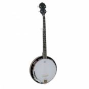 (RL49) 5 String Bluegrass Banjo with Remo Skin The 5 string bluegrass banjo is great looking...