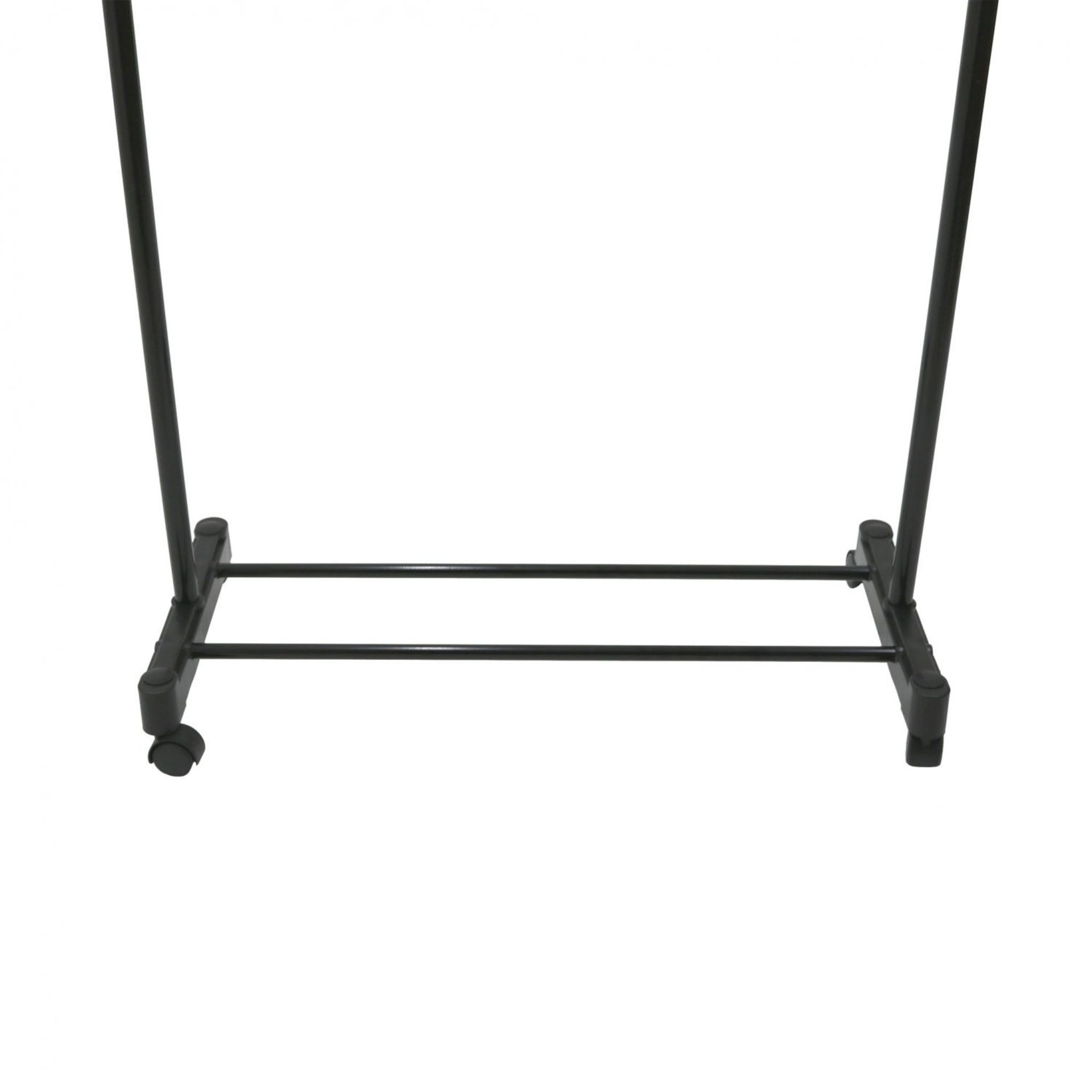 (RL28) Single Clothes Rail Our flat packed adjustable heavy duty clothing rail is ... - Image 2 of 2