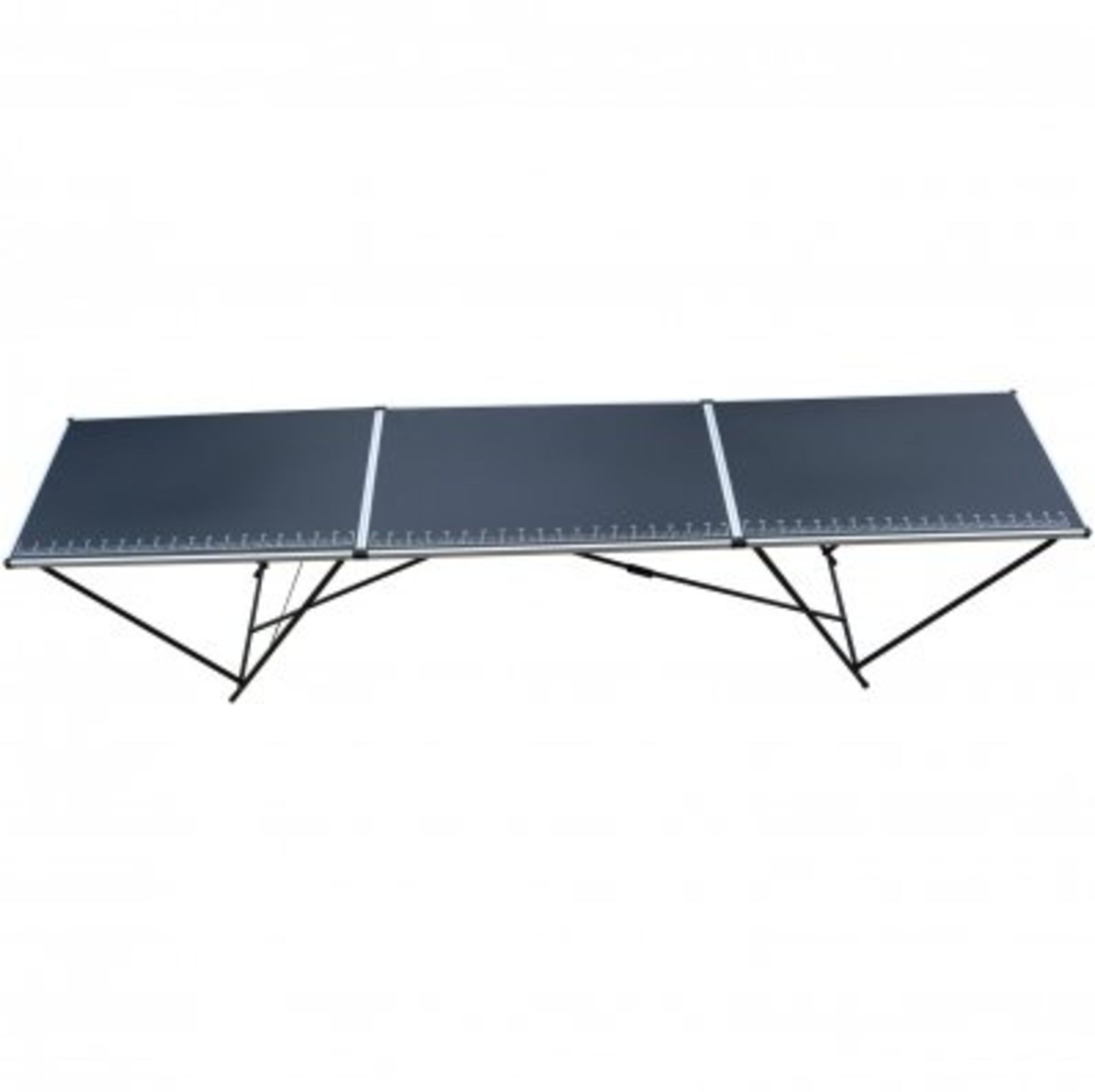 (KK56) 3m Aluminium Folding Wallpaper Pasting Decorating Table The pasting table is ideal fo... - Image 2 of 2