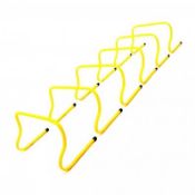 (RL60) 6x 12" Sports Agility Hurdles Football Running Speed Training This set of 6 training ...