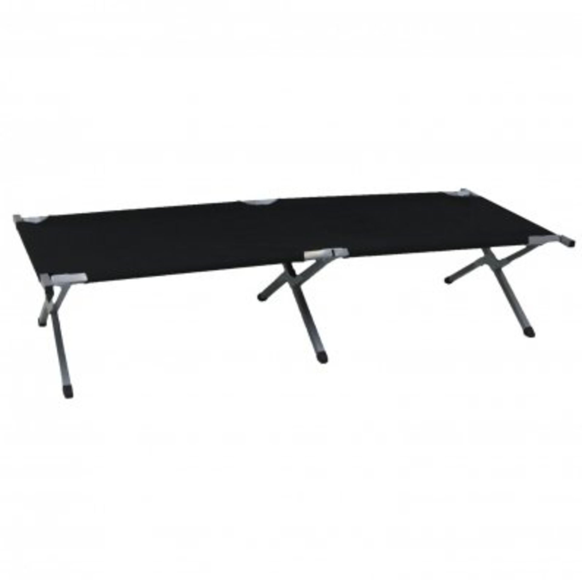 (KK52) Heavy Duty Outdoor Folding Camping Bed Portable with Carry Bag The folding bed is per...