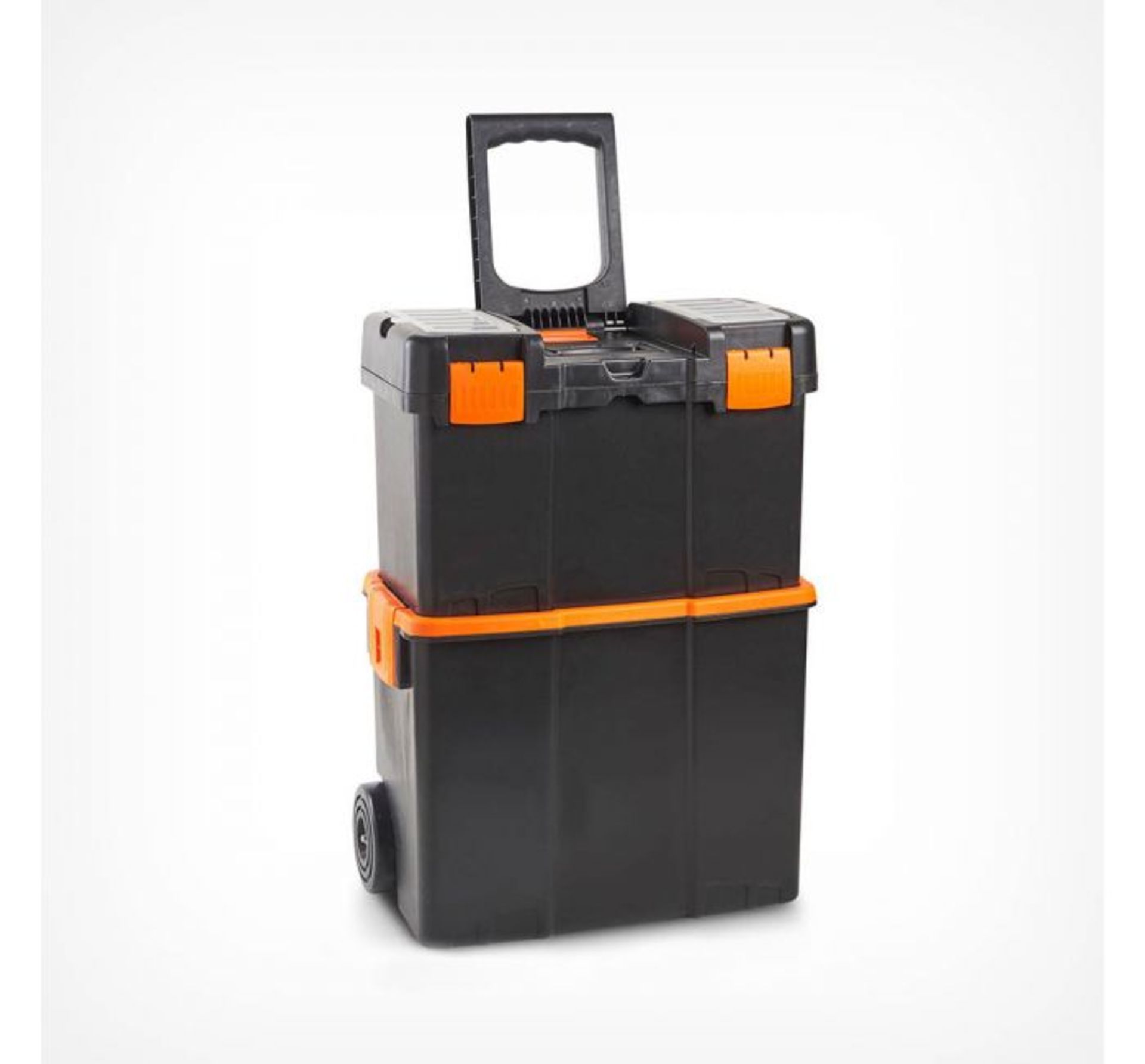 (AP184) Roller Tool Box Durable rubber wheels allow you to store and easily transport tools Two... - Image 2 of 2