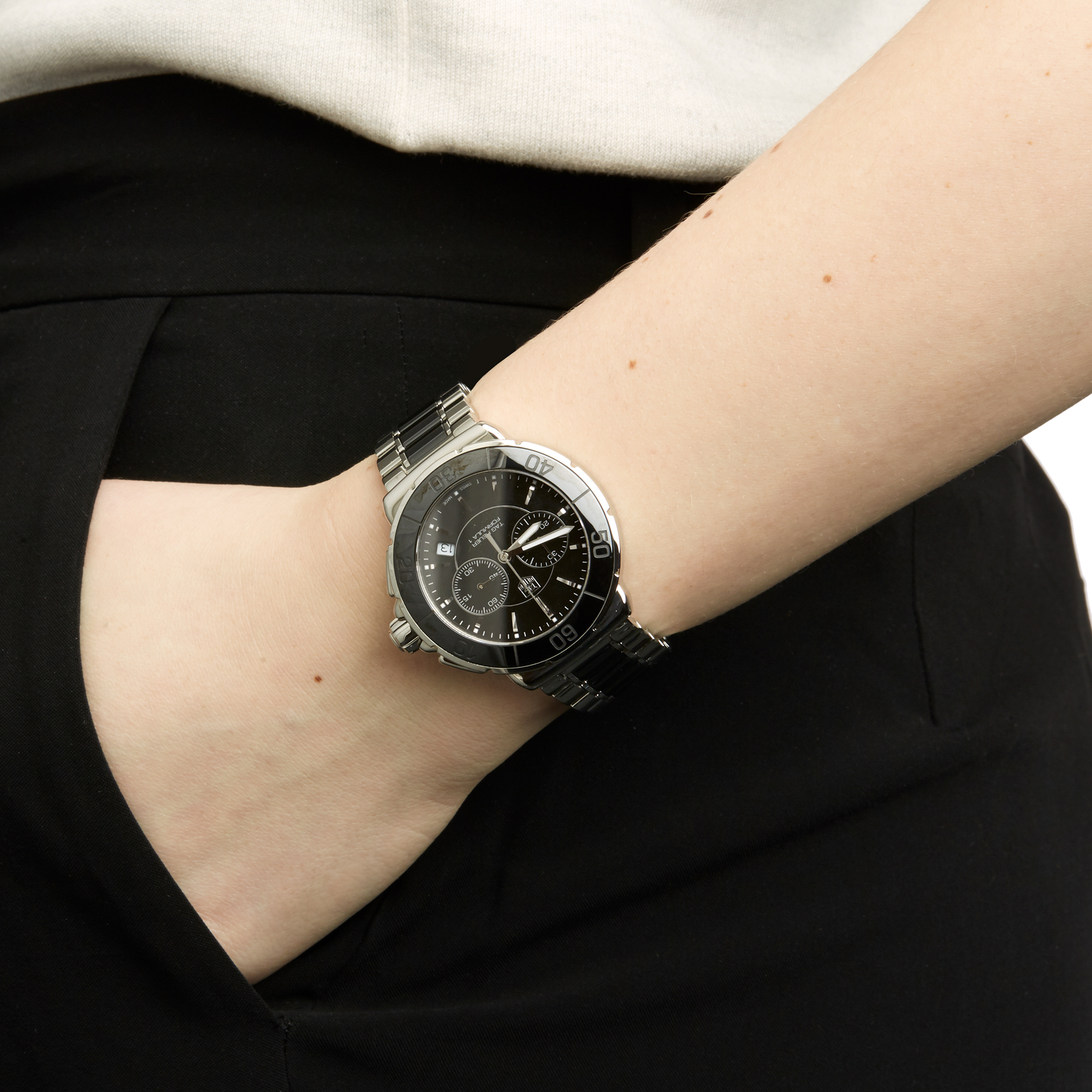 Tag Heuer Formula 1 CAH1210.BA0862 Unisex Stainless Steel Chronograph Watch - Image 3 of 9