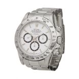 Rolex Daytona 16520 Men Stainless Steel Inverted 6 4 Lines 225 Bezel floating Cosmograph L Ser