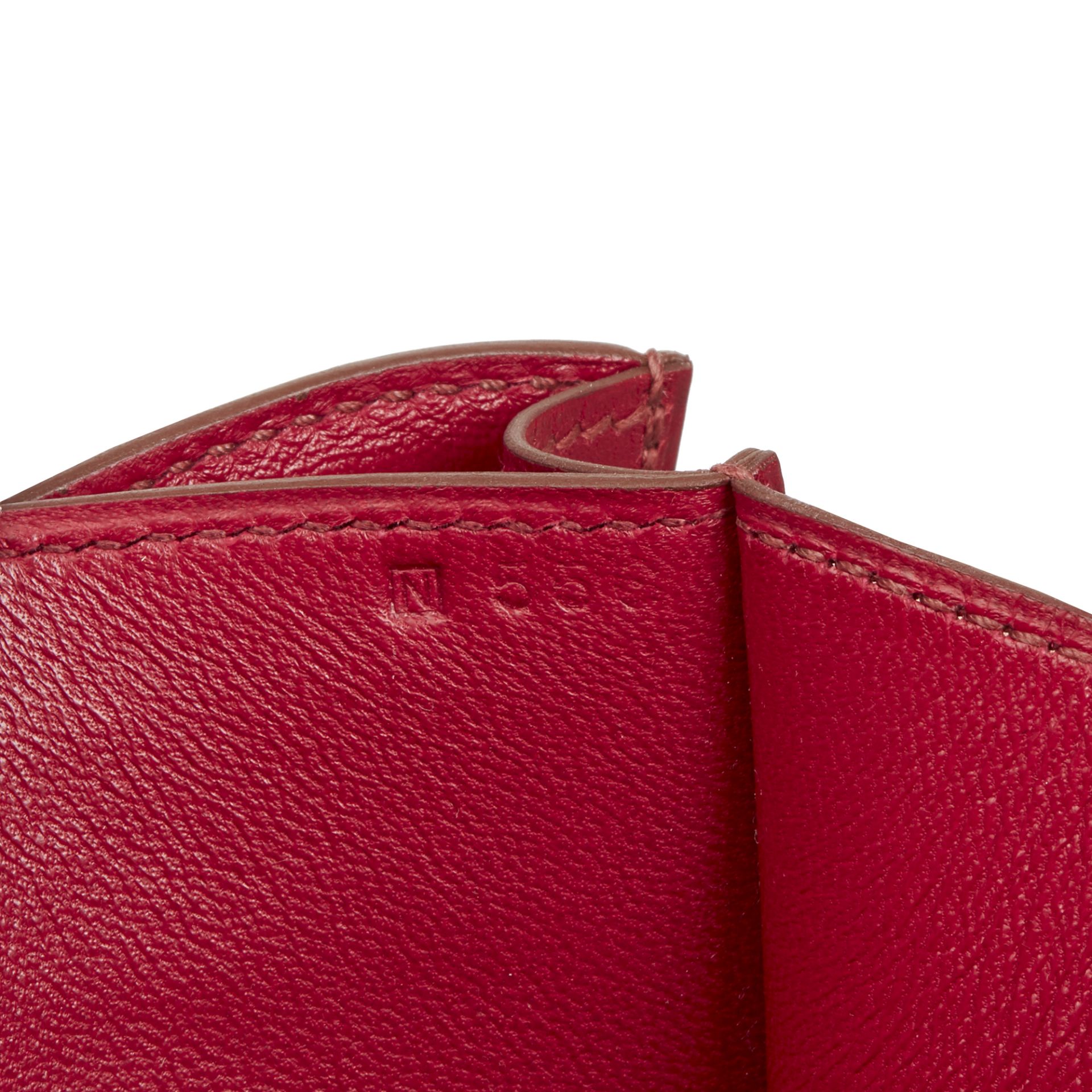 Hermès Rubis Tadelakt Leather Constance Elan - Image 5 of 12