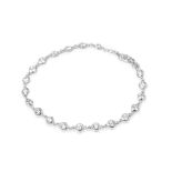 Tiffany & Co. Platinum Diamonds By The Yard Bracelet