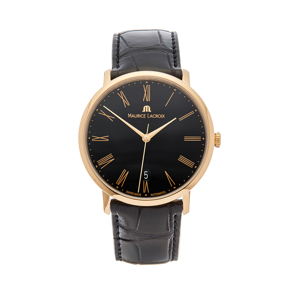 Maurice Lacroix Les Classiques LC6007-PG101-310-1 Men Rose Gold Watch - Image 9 of 9