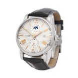 Montblanc Heritage Spirit 116534 Men Stainless Steel Orbis Terrarum Asian Unicef Watch