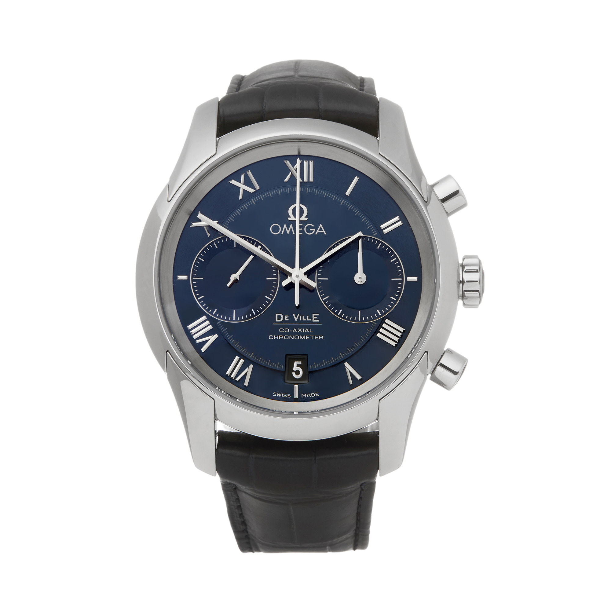 Omega De Ville  431.13.42.51.03.001 Men Stainless Steel Chronograph Watch - Image 8 of 8