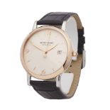 Montblanc Star  112145 Men Stainless Steel & Rose Gold Classique Watch