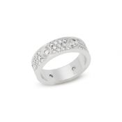 Cartier 18ct White Gold Full Diamond Love Ring