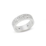 Cartier 18ct White Gold Full Diamond Love Ring